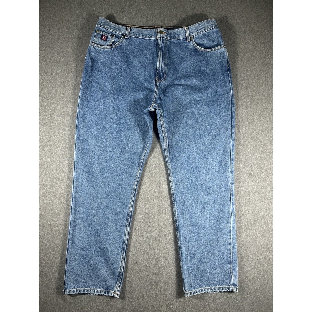 Vintage Chaps Ralph Lauren Mens 42x30 Dark Stone Wash Denim‎ Jeans